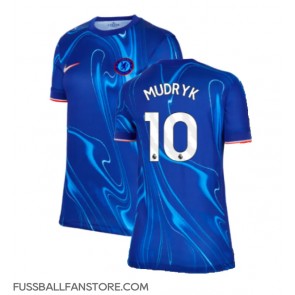 Chelsea Mykhailo Mudryk #10 Replik Heimtrikot Damen 2024-25 Kurzarm